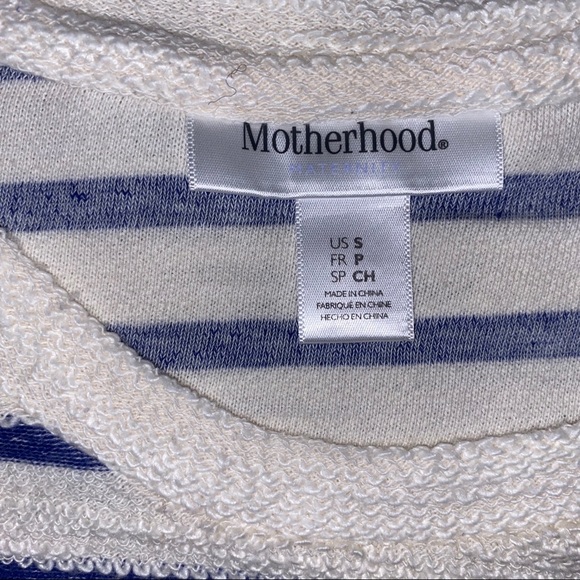 VERY COZY. MOTHERHOOD MATERNITY SWEATHIRT - Picture 5 of 7